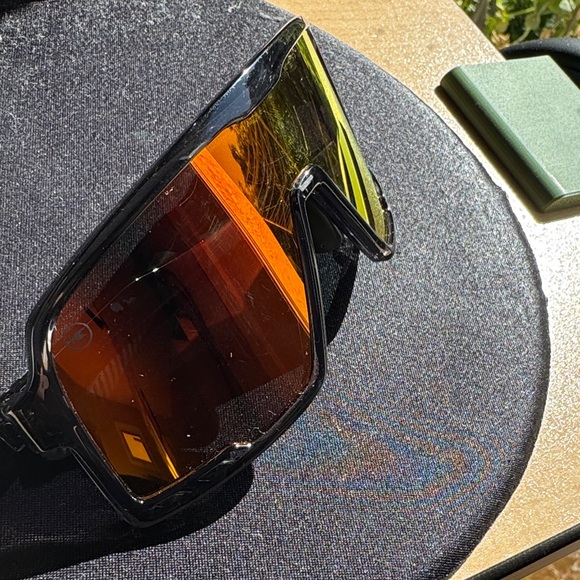 Knockaround Campeones Shield Sunglasses in Clear grey Frame mirror lens baseball - Picture 7 of 10